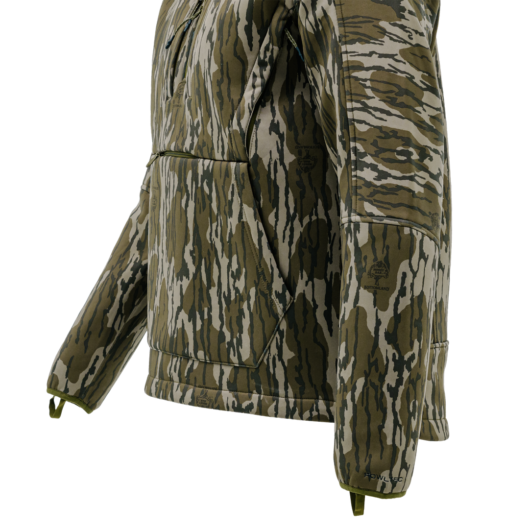 FOWLTEC 3-Layer Wind/waterproof 1/4 Zip Hooded Pullover