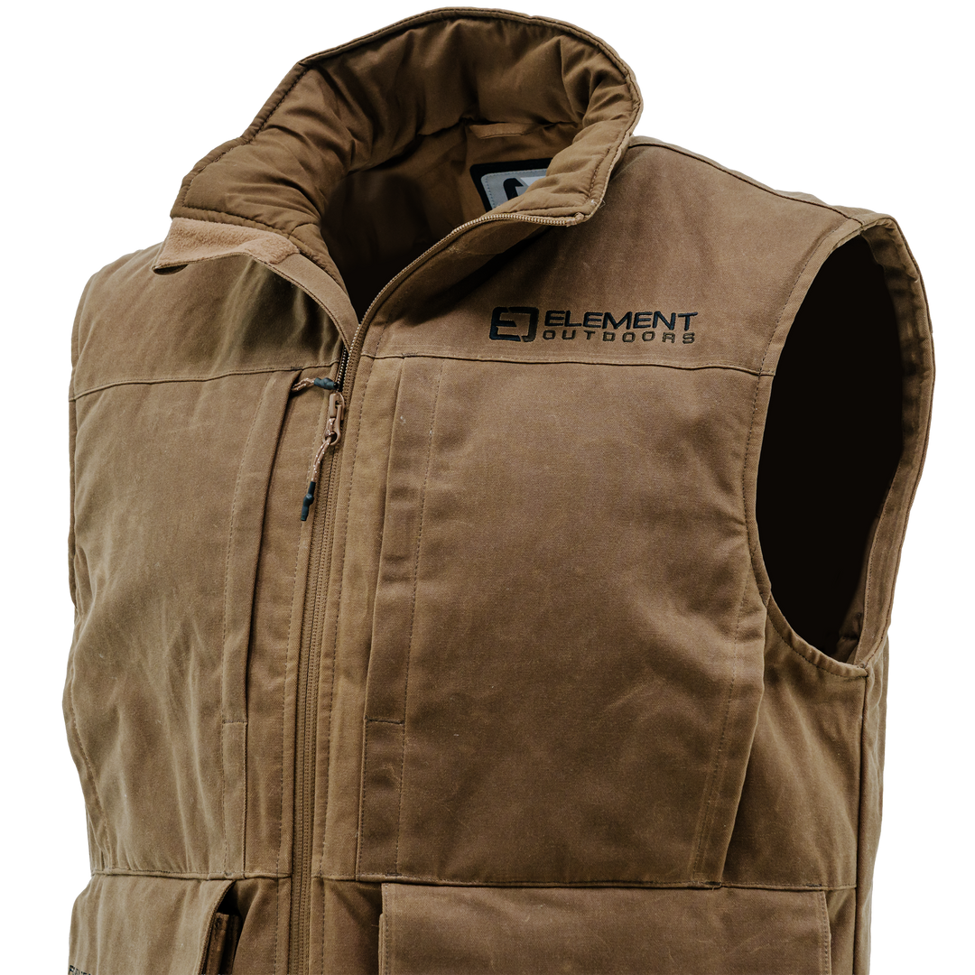 FOWLTEC Waxed Canvas Primaloft Vest