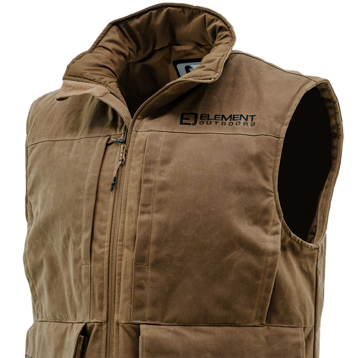 FOWLTEC Waxed Canvas Primaloft Vest