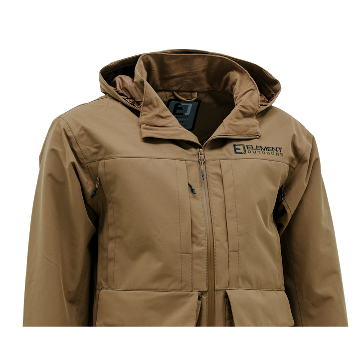 FOWLTEC Waterproof Wader-Length Shell Jacket