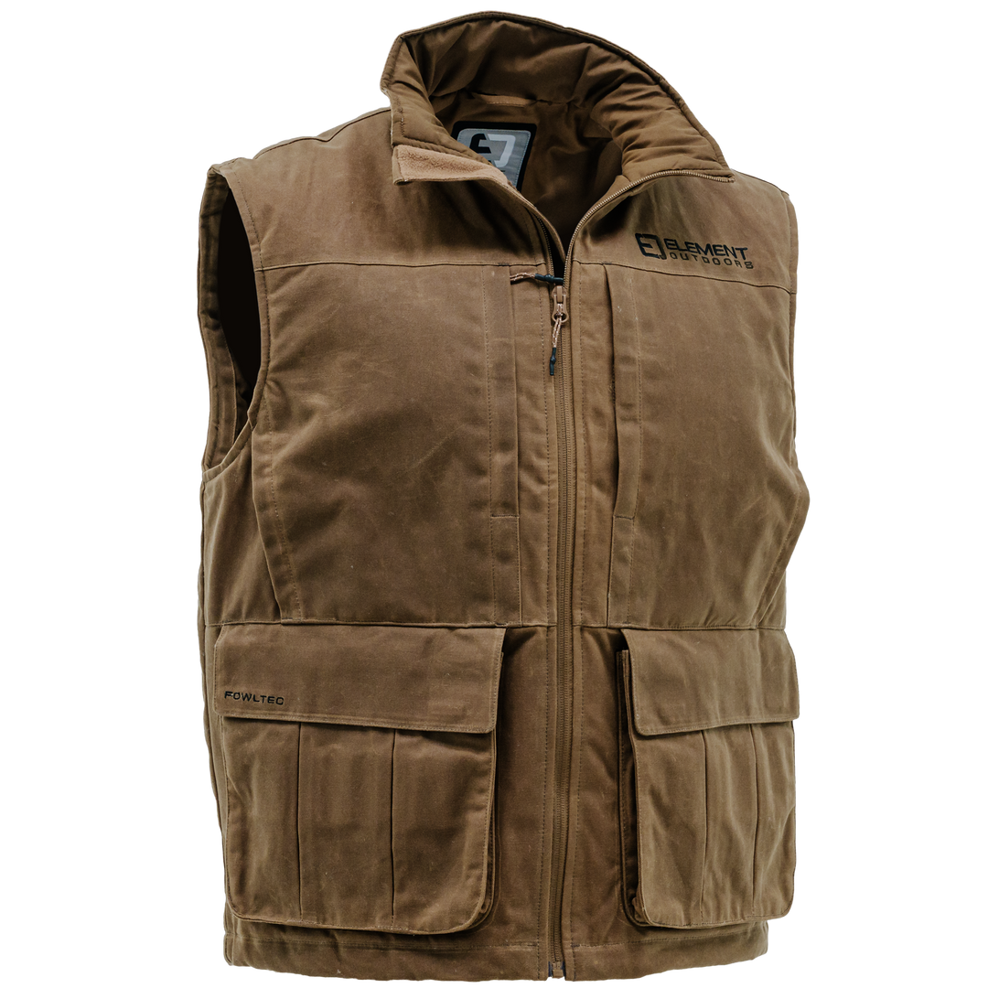 FOWLTEC Waxed Canvas Primaloft Vest