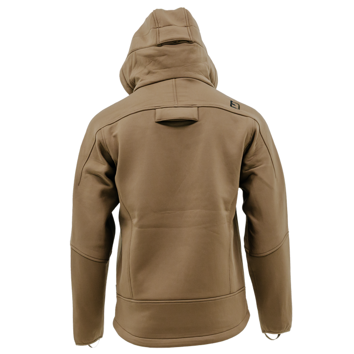 FOWLTEC 3-Layer Wind/waterproof 1/4 Zip Hooded Pullover