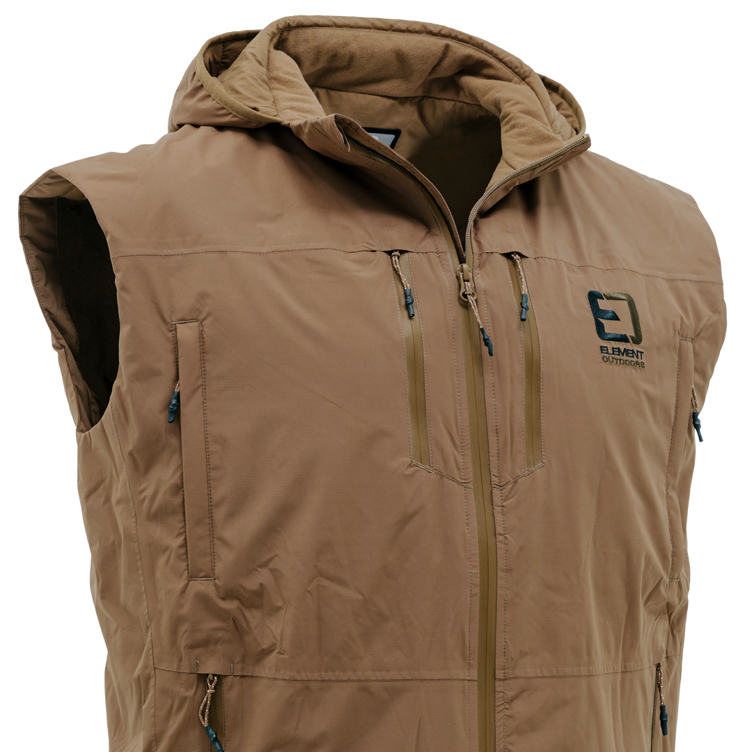 FOWLTEC 3-layer Wind/waterproof Puff Vest