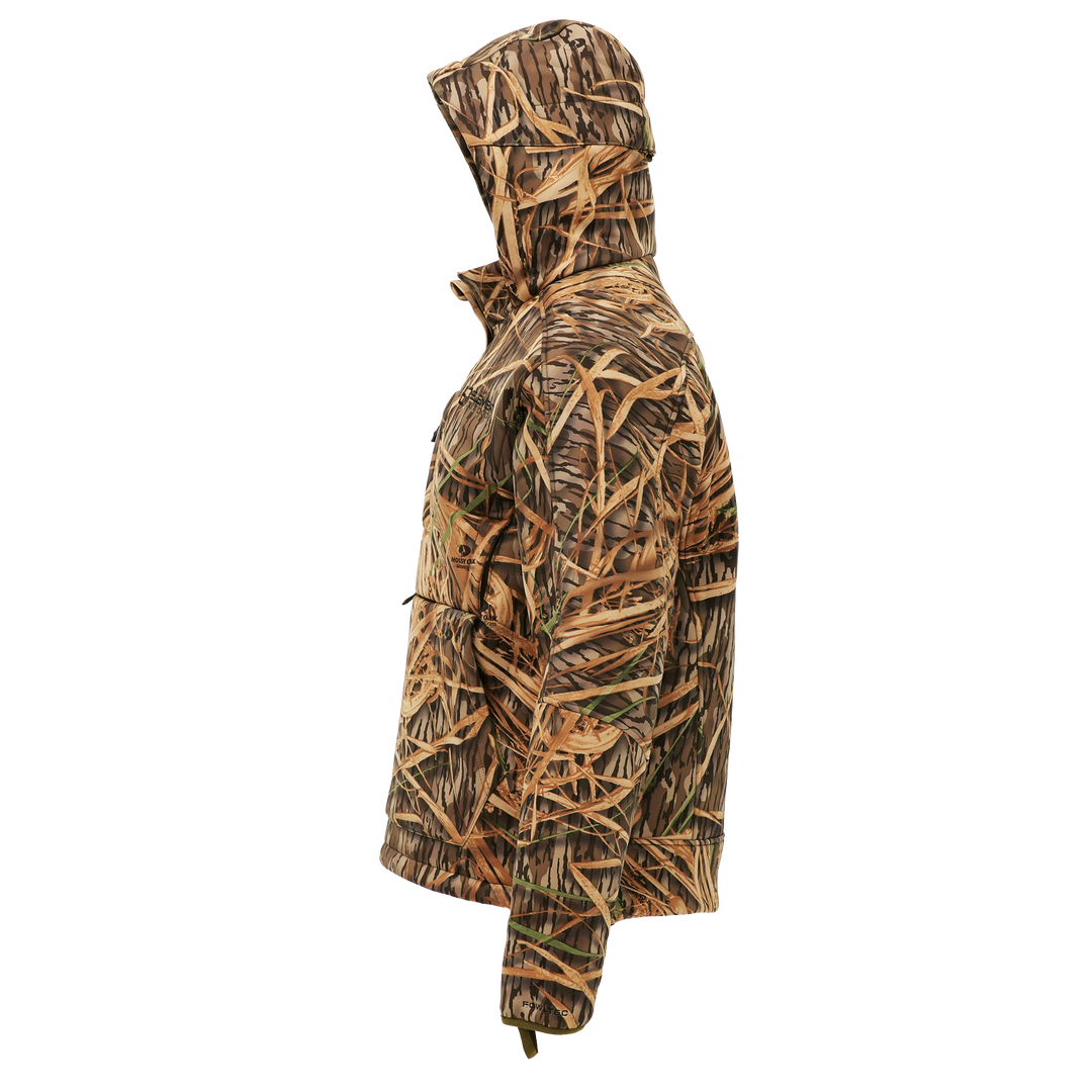 FOWLTEC 3-Layer Wind/waterproof 1/4 Zip Hooded Pullover