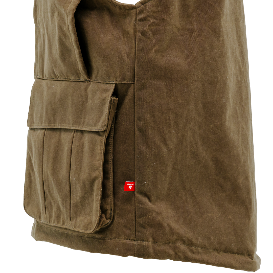 FOWLTEC Waxed Canvas Primaloft Vest