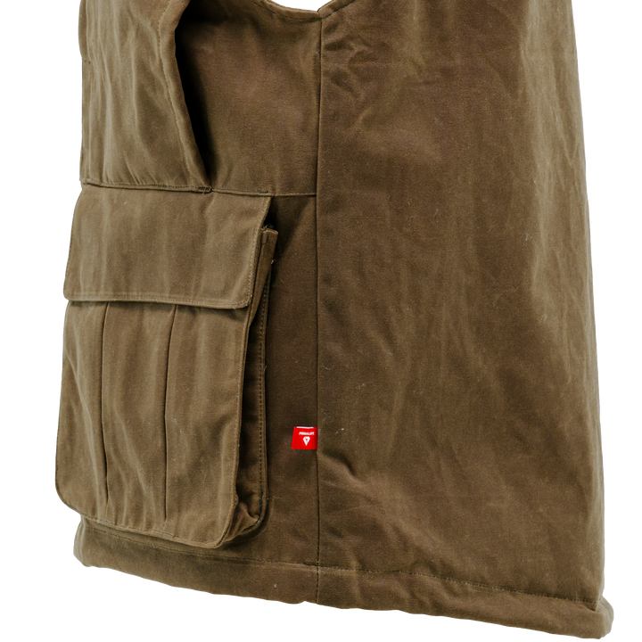 FOWLTEC Waxed Canvas Primaloft Vest
