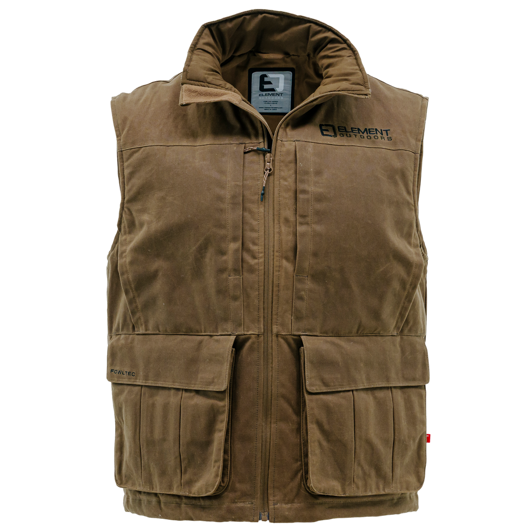 FOWLTEC Waxed Canvas Primaloft Vest