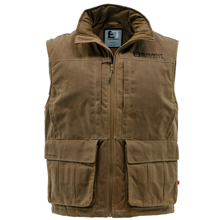 FOWLTEC Waxed Canvas Primaloft Vest