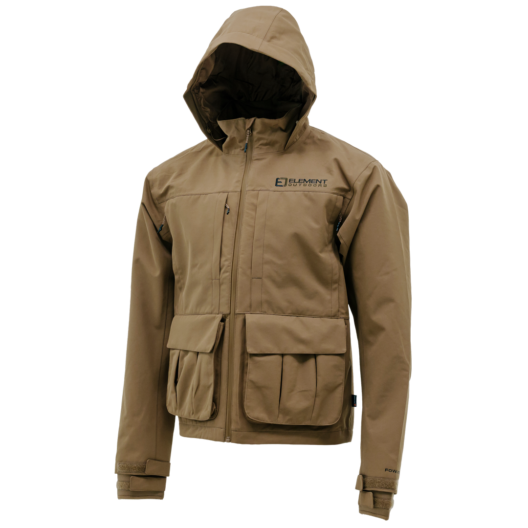 FOWLTEC Waterproof Wader-Length Shell Jacket