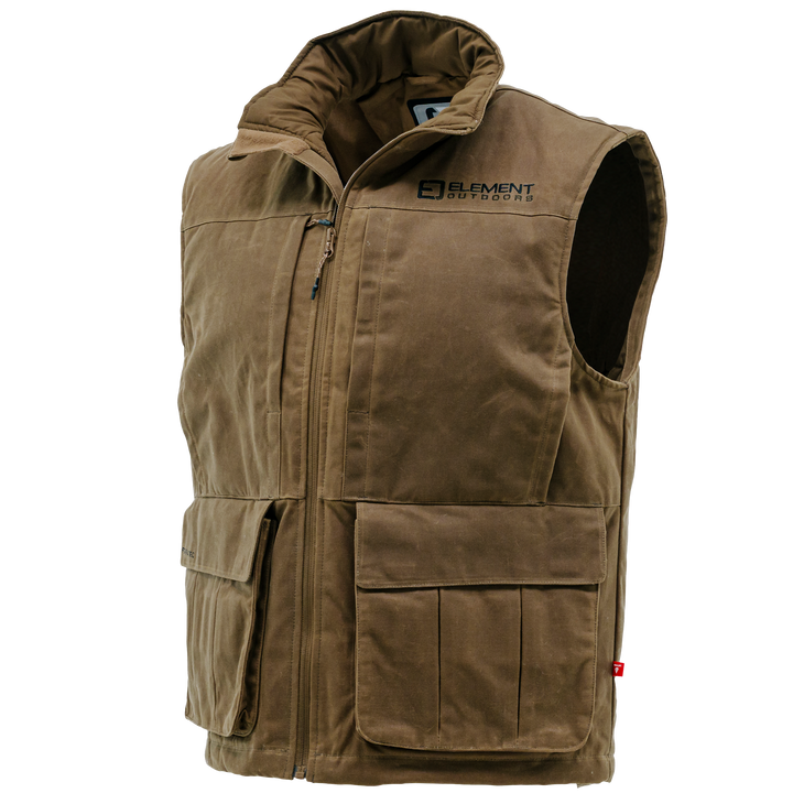 FOWLTEC Waxed Canvas Primaloft Vest