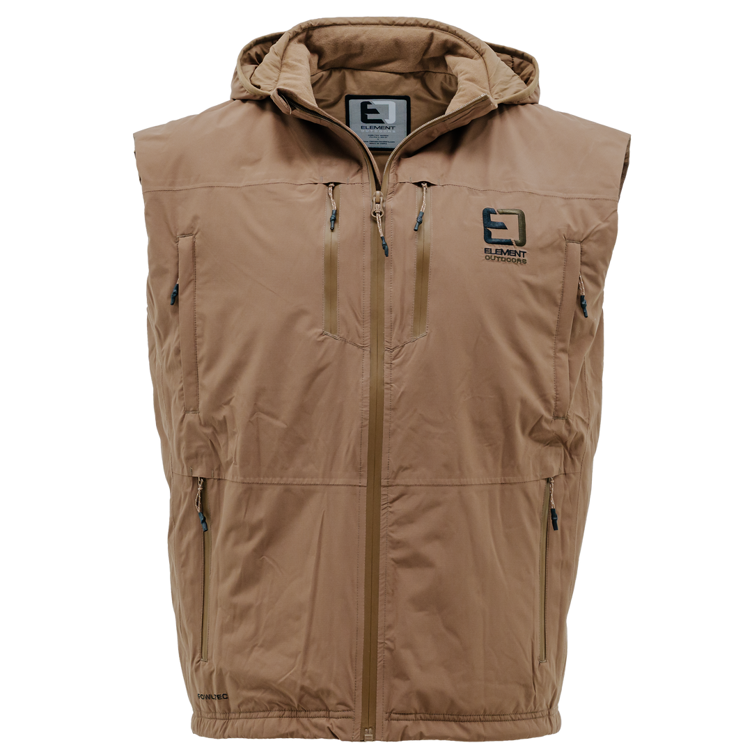 FOWLTEC 3-layer Wind/waterproof Puff Vest