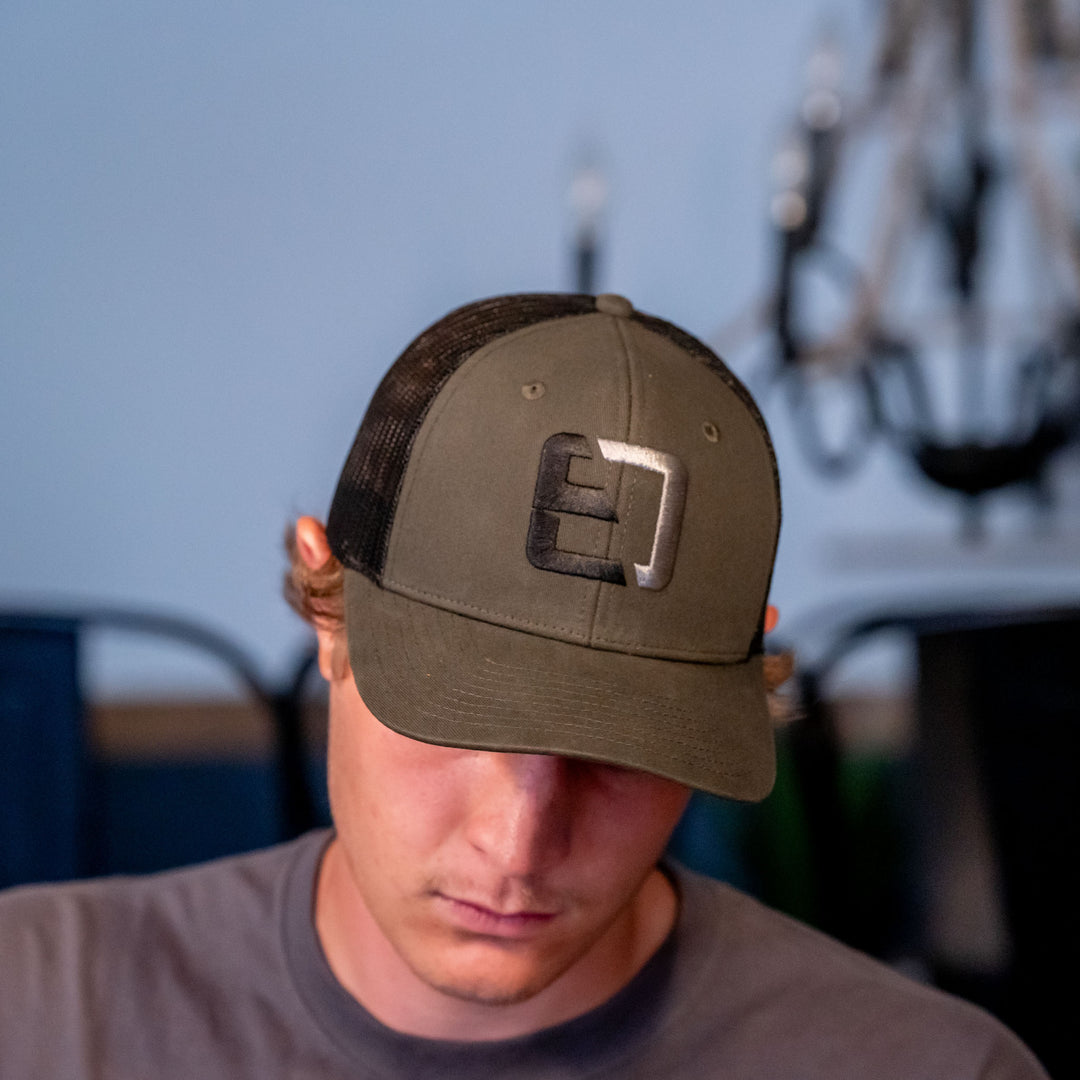 Ash Meshback Logo Hat