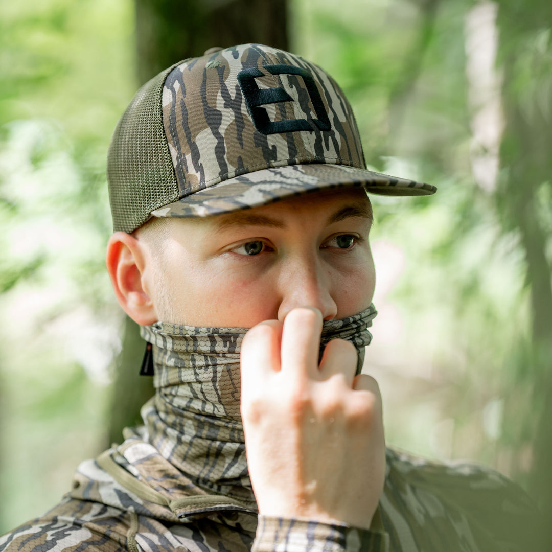 Bottomlands Meshback Logo Hat