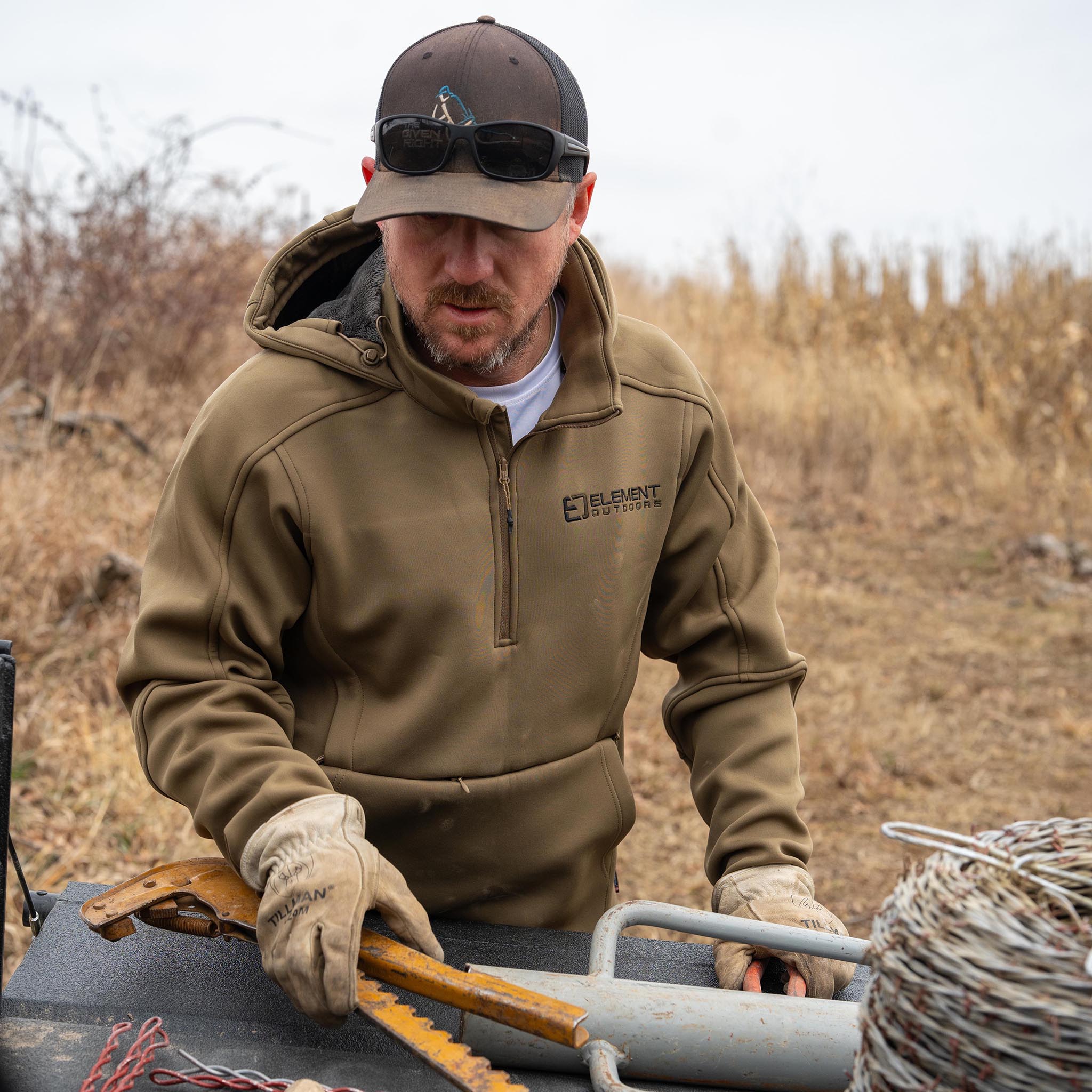 PEAK 1/4 Zip Midweight Jacket – Element Outdoors