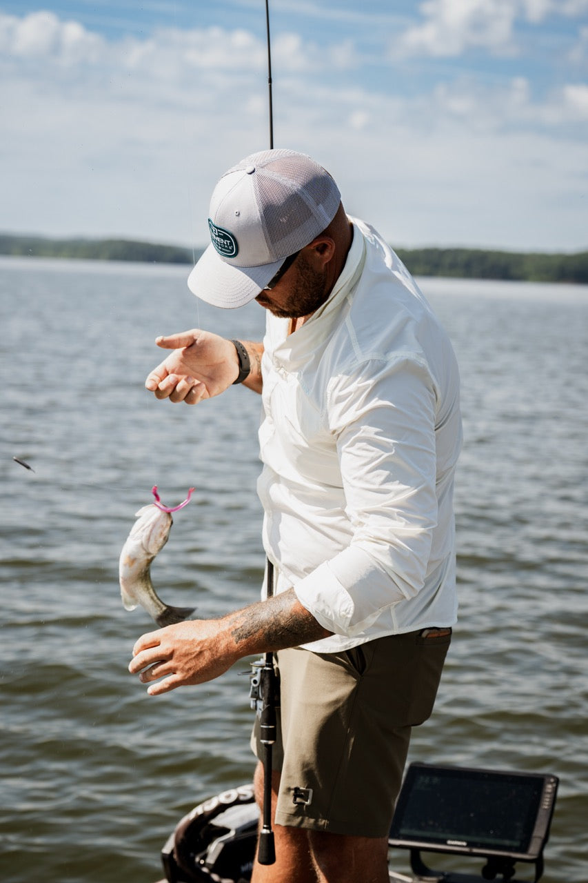 Geared For More Mesh Back (Light Grey)