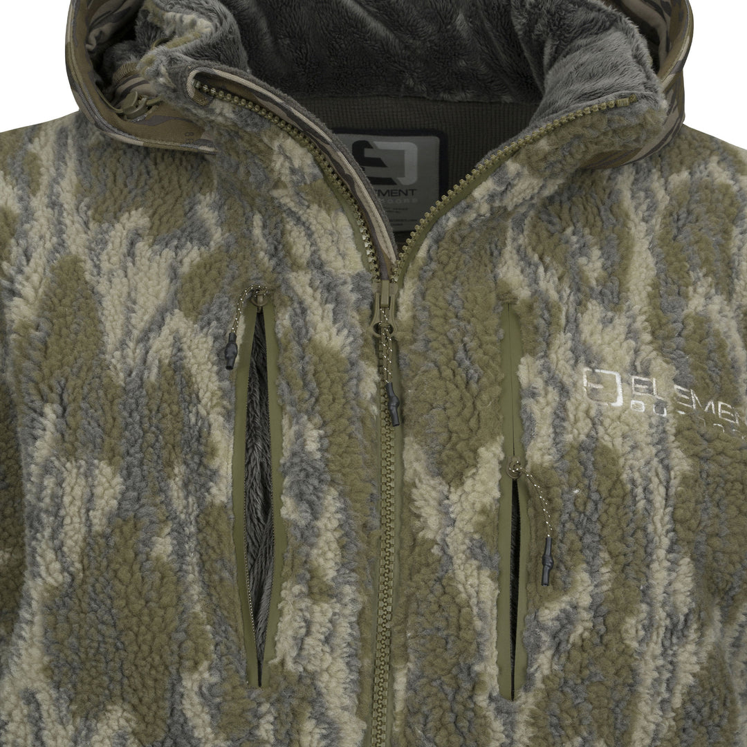 Squall Series Jacket chest pockets and material #color_original-bottomland