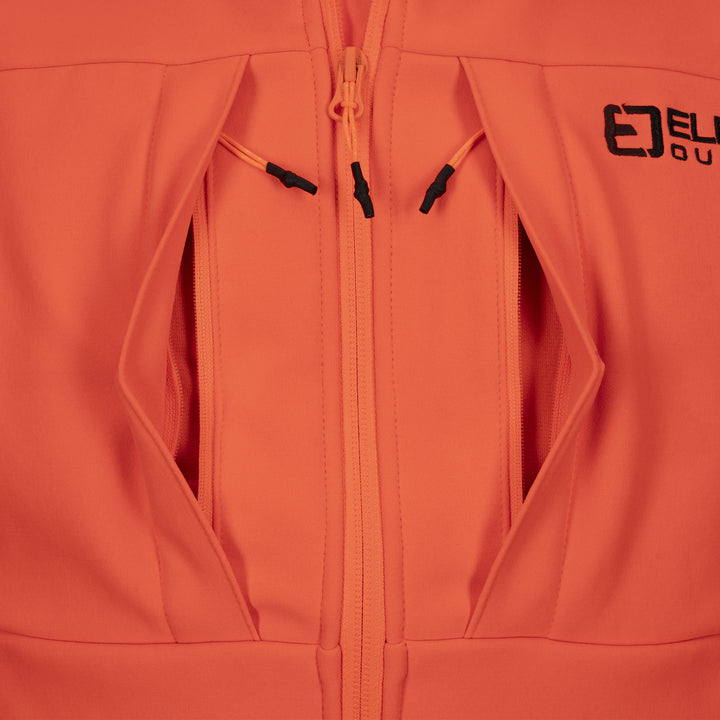 Blaze Orange Peak Vest chest pockets#color_blaze-orange