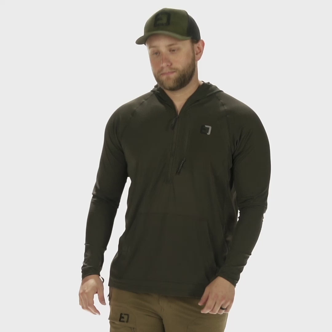 Adapt lightweight hoodie Product Video#color_coyote