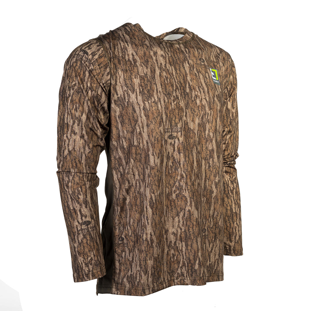 Men's Drive Series Long Sleeve Shirt, Light Weight, Bottomland Camo