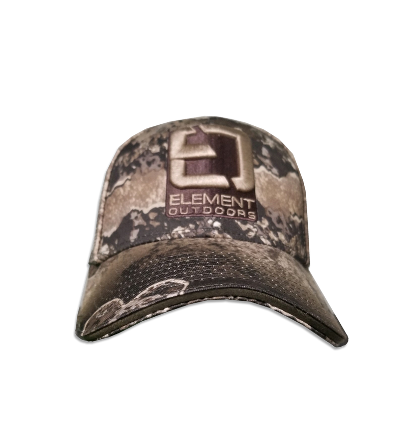 Hat, Grey Logo, Realtree Excape Camo