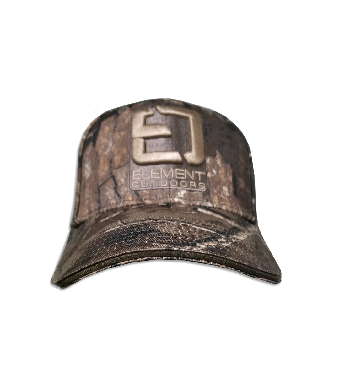 Hat, meshback, Grey logo, Realtree Timber Camo