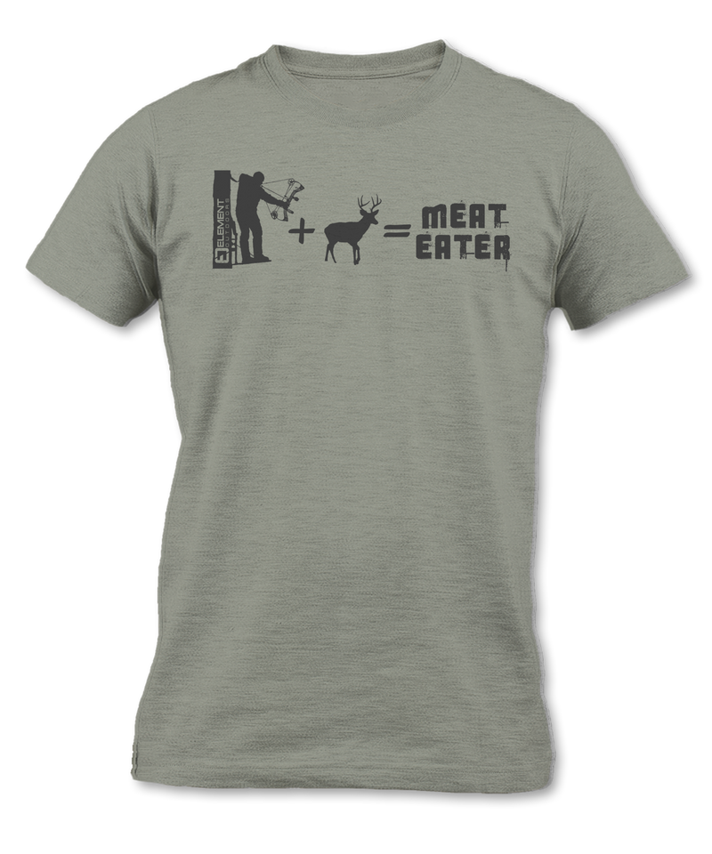 Meat Eater T-shirt, Light Grey