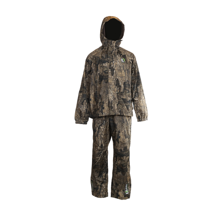 Tempest Packable Rain set, Realtree Timber Camo